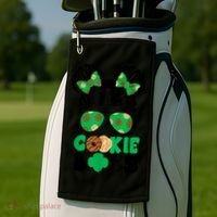 Scout Cookie Boss Kidlife Messy Bun Sunglasses Golf Towel thumb 2