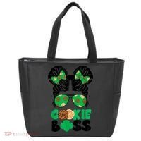 Scout Cookie Boss Kidlife Messy Bun Sunglasses Tote Bag thumb 0