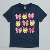 Softball Coquette Bow Softball Mom Mothers Day Softball Mama T-Shirt thumb 5