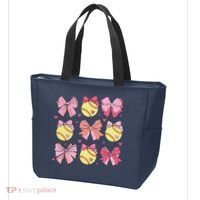 Softball Coquette Bow Softball Mom Mothers Day Softball Mama Tote Bag thumb 3