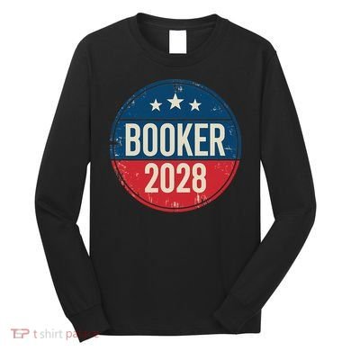 Senator Cory Booker For President 2028 Long Sleeve Shirt