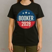 Senator Cory Booker For President 2028 T-Shirt thumb 4