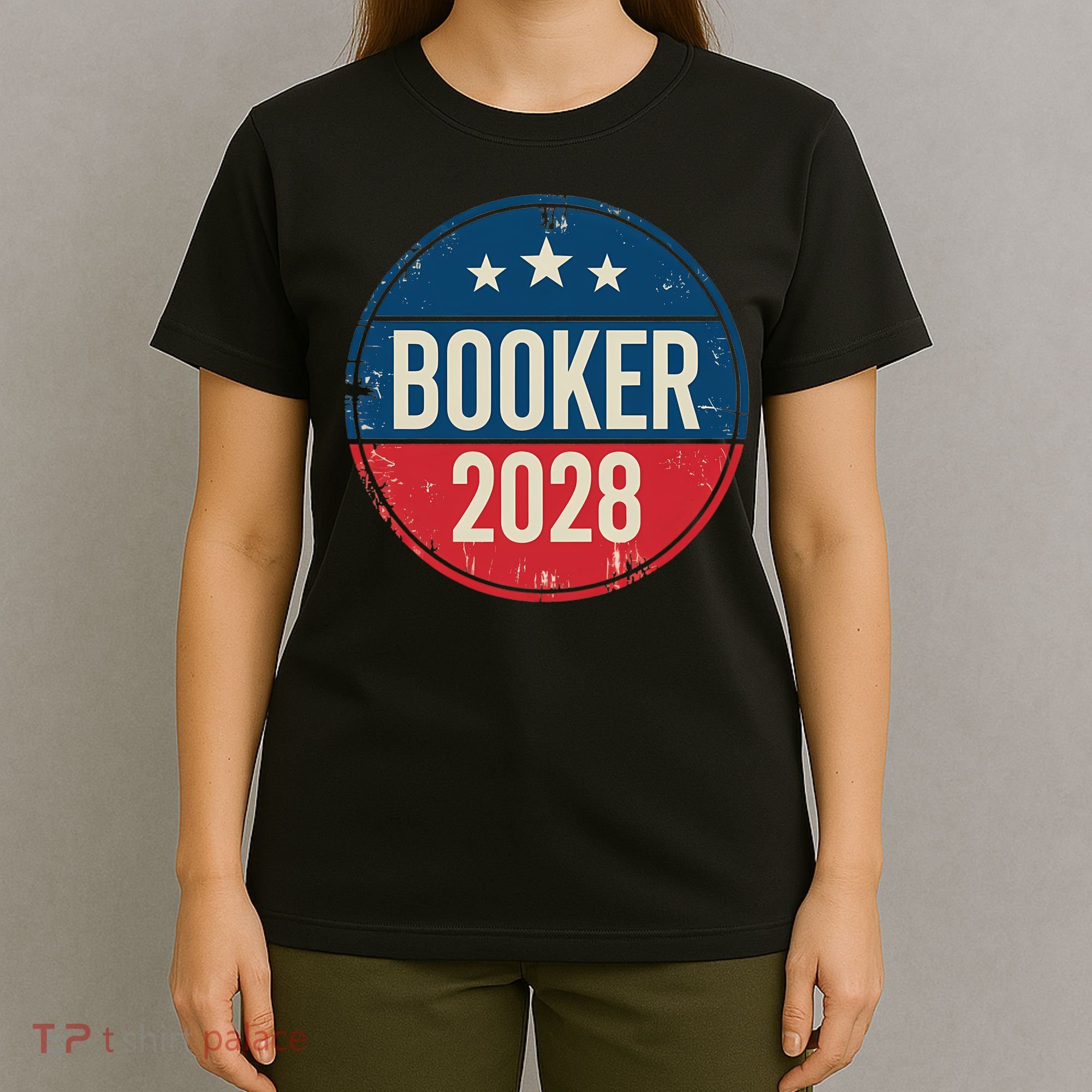 Senator Cory Booker For President 2028 T-Shirt