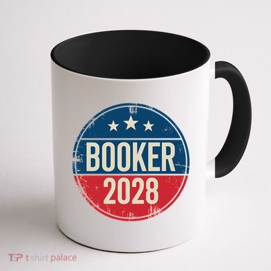 Senator Cory Booker For President 2028 Coffee Mug back