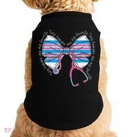 Stethoscope Coquette Bow Baby Blanket Labor And Delivery Doggie Tank thumb 0
