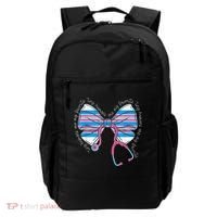 Stethoscope Coquette Bow Baby Blanket Labor And Delivery Backpack thumb 0