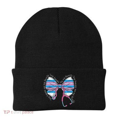 Stethoscope Coquette Bow Baby Blanket Labor And Delivery Beanie