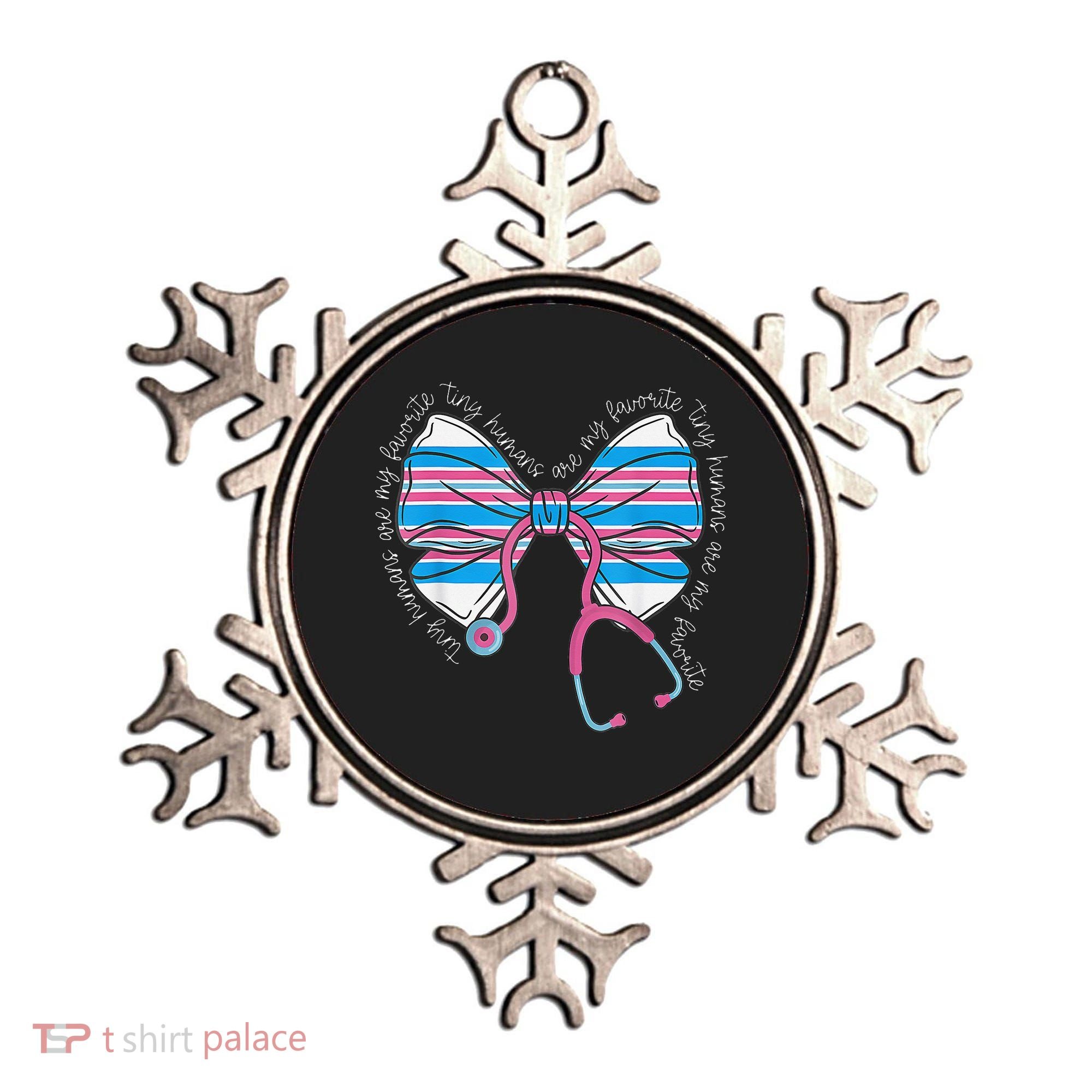 Stethoscope Coquette Bow Baby Blanket Labor And Delivery Ornament