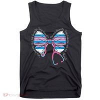 Stethoscope Coquette Bow Baby Blanket Labor And Delivery Tank Top thumb 0
