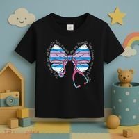 Stethoscope Coquette Bow Baby Blanket Labor And Delivery Toddler T-Shirt thumb 3