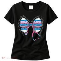 Stethoscope Coquette Bow Baby Blanket Labor And Delivery Women's T-Shirt thumb 0