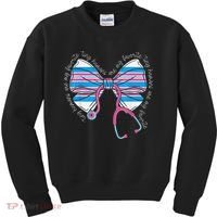 Stethoscope Coquette Bow Baby Blanket Labor And Delivery Kids Sweatshirt thumb 0