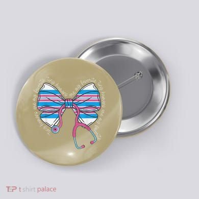 Stethoscope Coquette Bow Baby Blanket Labor And Delivery Button