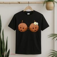 Summer Coconut Bra Halloween Costume Hawaii Aloha Beach T-Shirt thumb 2