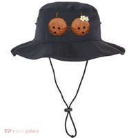 Summer Coconut Bra Halloween Costume Hawaii Aloha Beach Bucket Hat thumb 0