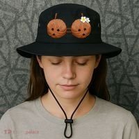 Summer Coconut Bra Halloween Costume Hawaii Aloha Beach Bucket Hat thumb 3