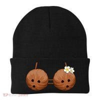 Summer Coconut Bra Halloween Costume Hawaii Aloha Beach Beanie thumb 0