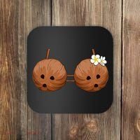 Summer Coconut Bra Halloween Costume Hawaii Aloha Beach Coaster thumb 0