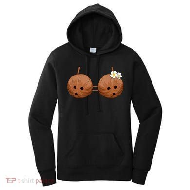 Summer Coconut Bra Halloween Costume Hawaii Aloha Beach Women's Hoodie