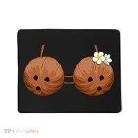 Summer Coconut Bra Halloween Costume Hawaii Aloha Beach Mousepad thumb 0