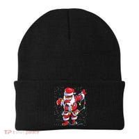 Santa Claus Black Christmas Afro African American Xmas Beanie thumb 0