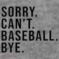 Sorry Cant Baseball Bye Funny Baseball Lover Game Day Vibes Tall Sweatshirt thumb 2