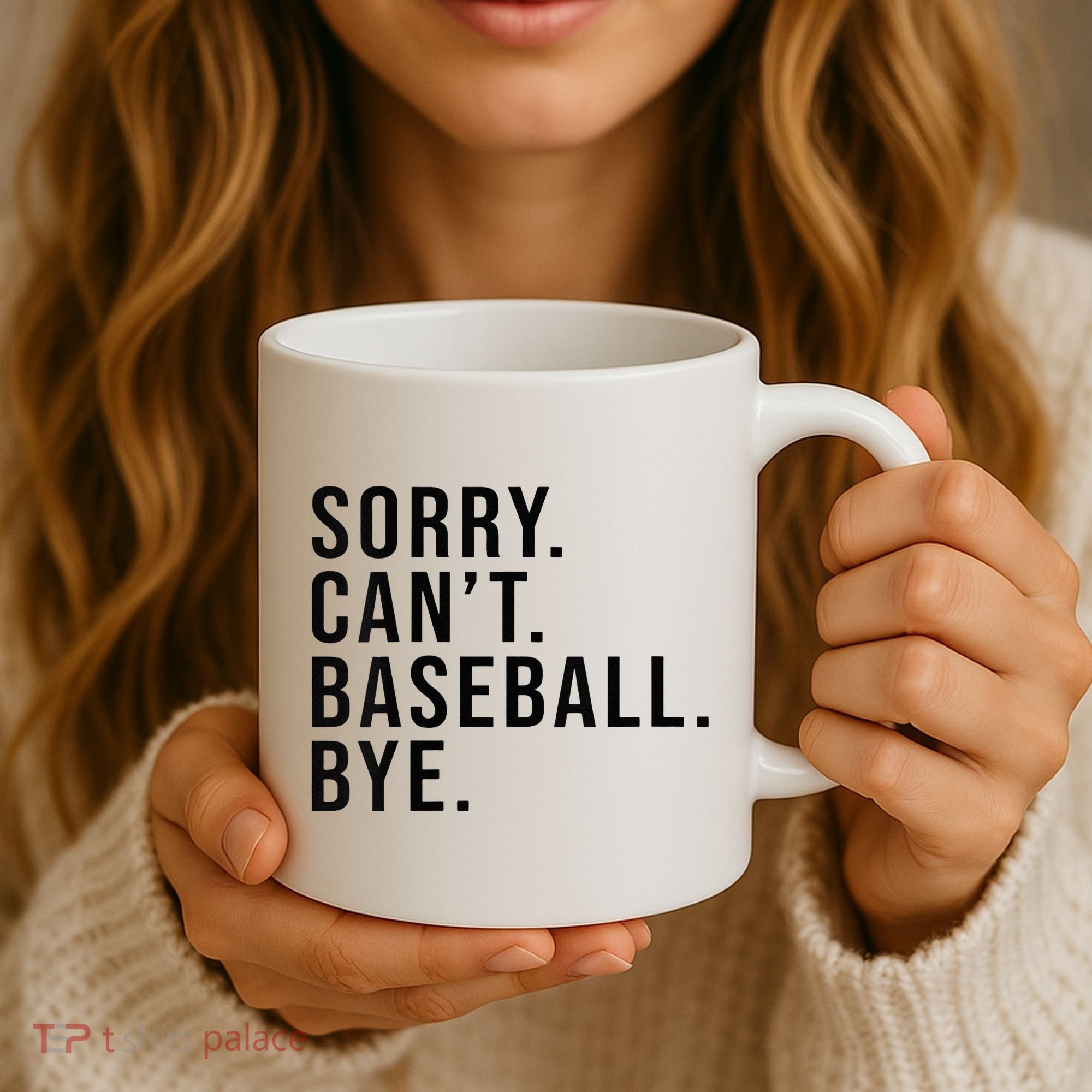 Sorry Cant Baseball Bye Funny Baseball Lover Game Day Vibes Coffee Mug