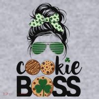 Scout Cookie Boss Kidlife Messy Bun Sunglasses Women's Sweatshirt thumb 2