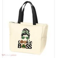 Scout Cookie Boss Kidlife Messy Bun Sunglasses Tote Bag thumb 3