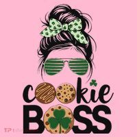 Scout Cookie Boss Kidlife Messy Bun Sunglasses Coaster thumb 2