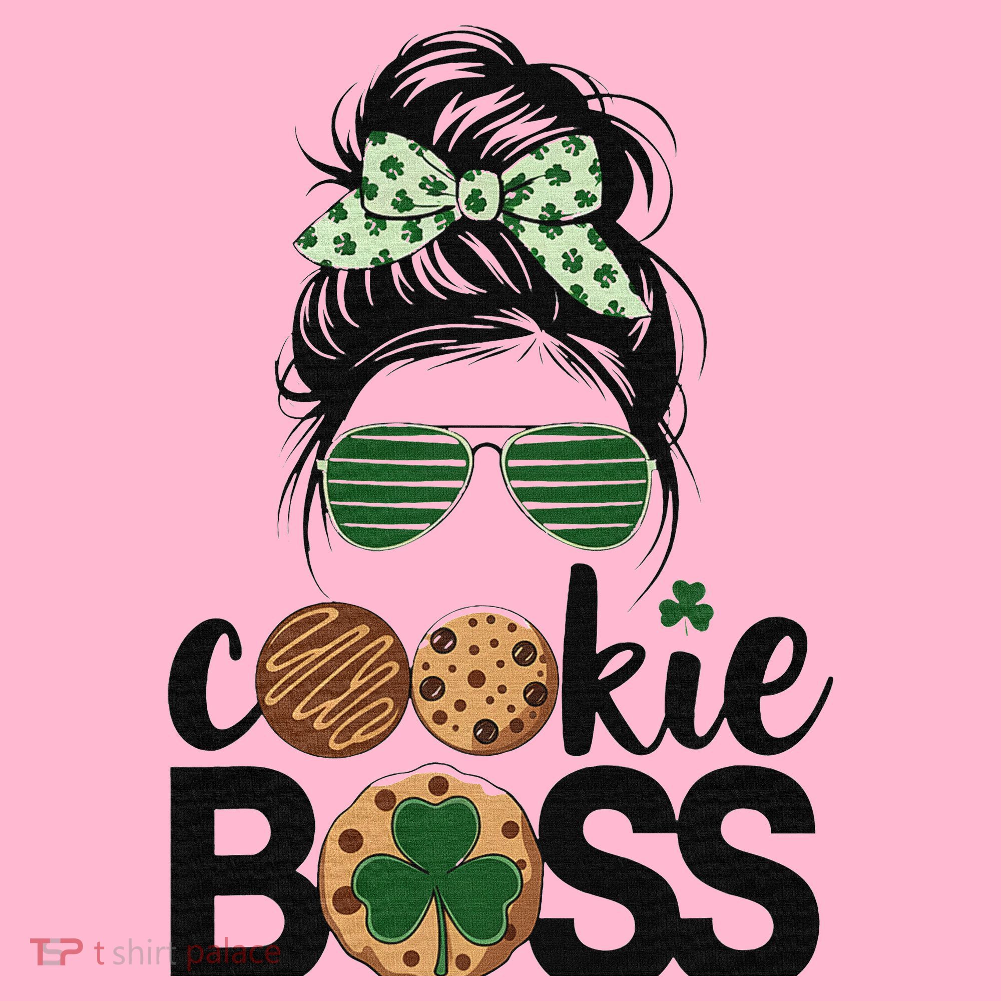 Scout Cookie Boss Kidlife Messy Bun Sunglasses Coaster