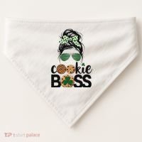 Scout Cookie Boss Kidlife Messy Bun Sunglasses USA-Made Doggie Bandana thumb 0