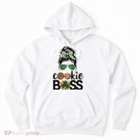 Scout Cookie Boss Kidlife Messy Bun Sunglasses Hoodie thumb 0