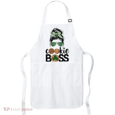 Scout Cookie Boss Kidlife Messy Bun Sunglasses Apron