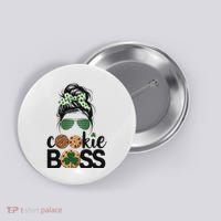 Scout Cookie Boss Kidlife Messy Bun Sunglasses Button thumb 0