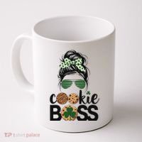 Scout Cookie Boss Kidlife Messy Bun Sunglasses Coffee Mug thumb 0