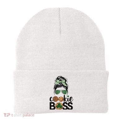 Scout Cookie Boss Kidlife Messy Bun Sunglasses Beanie