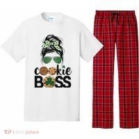 Scout Cookie Boss Kidlife Messy Bun Sunglasses Pajama Set thumb 0