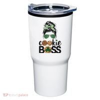 Scout Cookie Boss Kidlife Messy Bun Sunglasses Tumbler thumb 0
