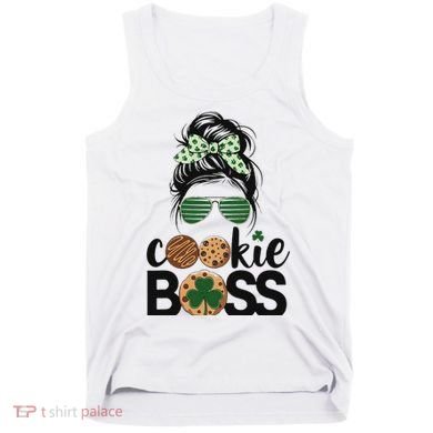 Scout Cookie Boss Kidlife Messy Bun Sunglasses Tank Top