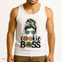 Scout Cookie Boss Kidlife Messy Bun Sunglasses Tank Top thumb 3