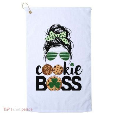Scout Cookie Boss Kidlife Messy Bun Sunglasses Golf Towel