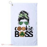 Scout Cookie Boss Kidlife Messy Bun Sunglasses Golf Towel thumb 0
