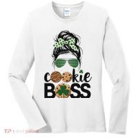 Scout Cookie Boss Kidlife Messy Bun Sunglasses Women's Long Sleeve Shirt thumb 0