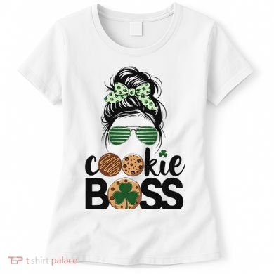 Scout Cookie Boss Kidlife Messy Bun Sunglasses Women's T-Shirt