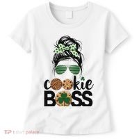 Scout Cookie Boss Kidlife Messy Bun Sunglasses Women's T-Shirt thumb 0