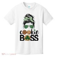 Scout Cookie Boss Kidlife Messy Bun Sunglasses Kids T-Shirt thumb 0
