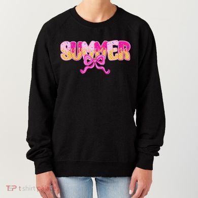 Summer Coquette Bow Ice Cream Summer Vacation Hawaii Beach Women's Sweatshirt