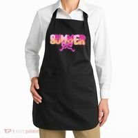 Summer Coquette Bow Ice Cream Summer Vacation Hawaii Beach Apron thumb 2