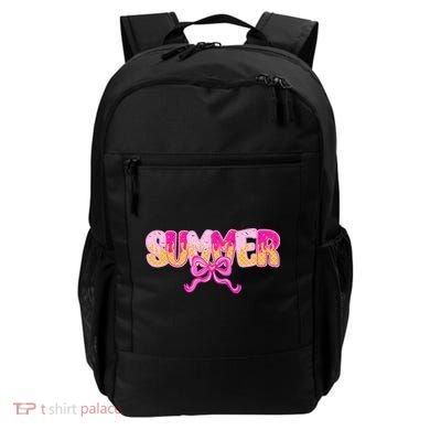 Summer Coquette Bow Ice Cream Summer Vacation Hawaii Beach Backpack